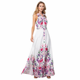 Dress - Purple and Fuschia Flowers